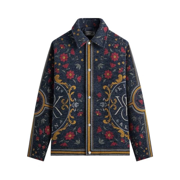 Kith Scarf Tapestry Coaches Jacket Nocturnal
