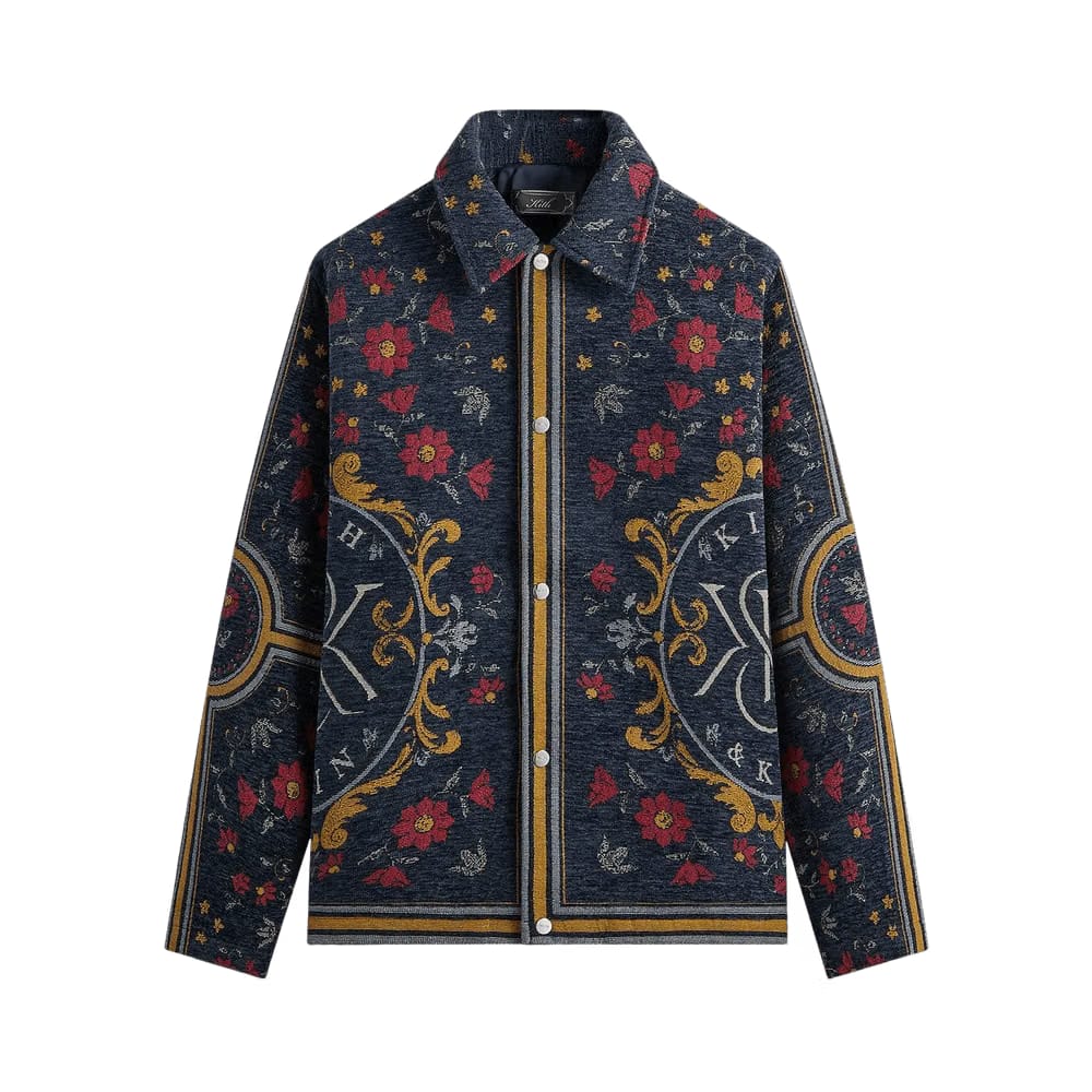 Kith Scarf Tapestry Coaches Jacket Nocturnal
