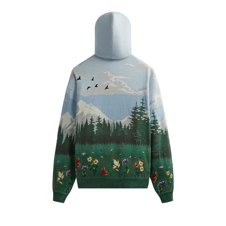 Kith Scenic Fleece Nelson Hoodie Larimar