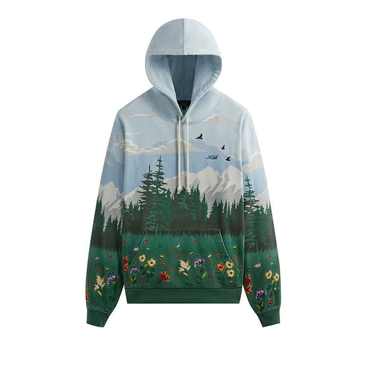 Kith Scenic Fleece Nelson Hoodie Larimar