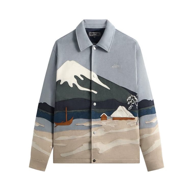 Kith Scenic Winter Microsuede Overshirt Kindred
