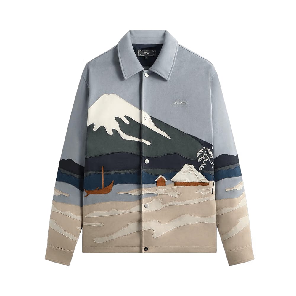 Kith Scenic Winter Microsuede Overshirt Kindred