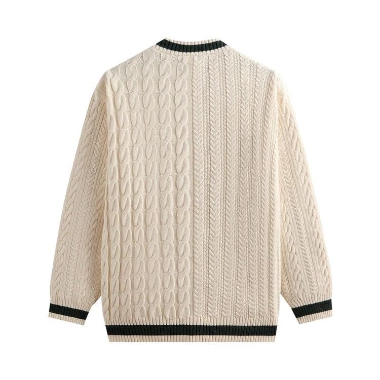 Kith x Wilson Cardigan Sweater Sandrift