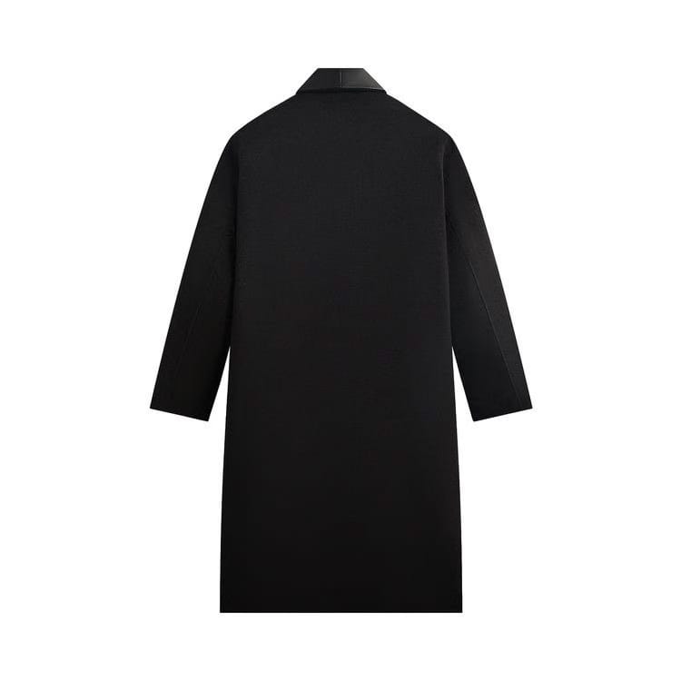 Kith Shawl Collar Wool Bernard Coat Black
