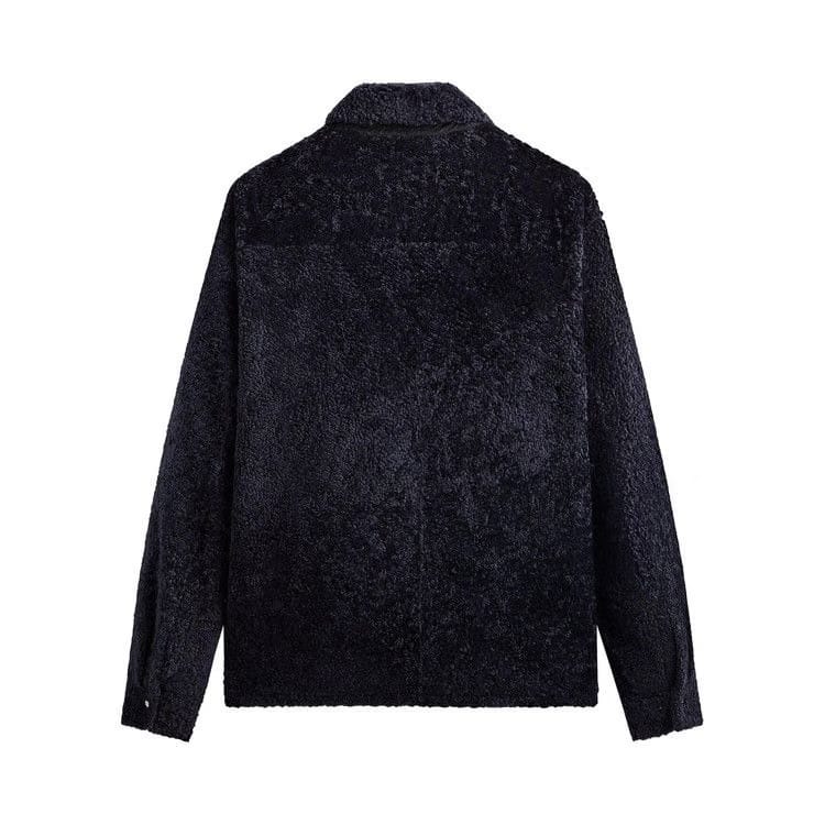 Kith Shearling Ace Shirt Jacket Ink