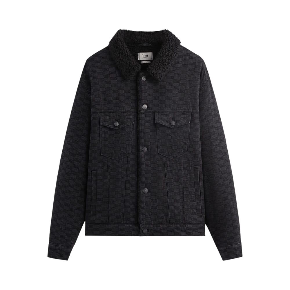 Kith Sherpa Lined Centre Jacket Black