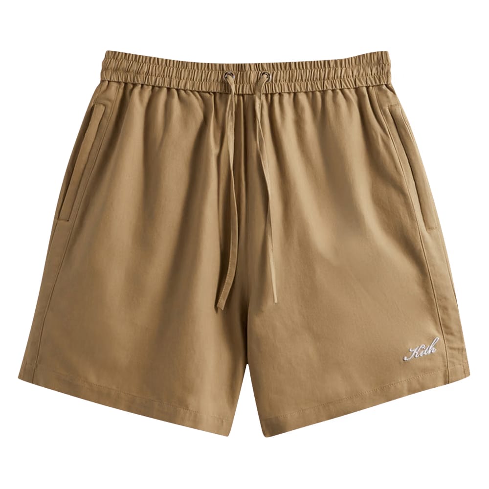 Kith Silk Cotton Active Shorts Canvas