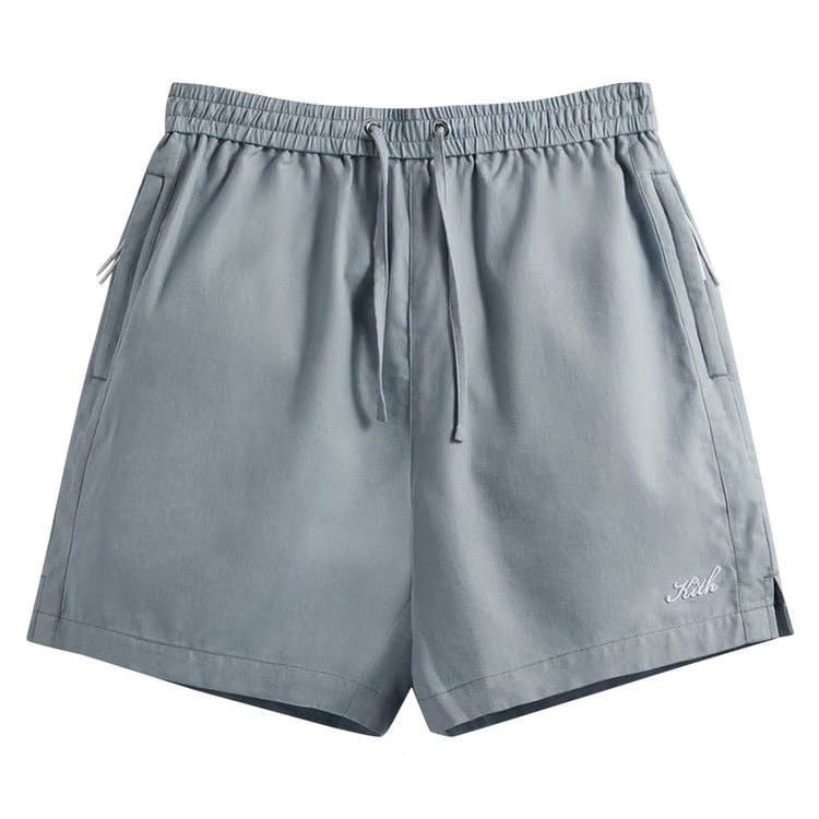 Kith Silk Cotton Active Shorts Light Indigo