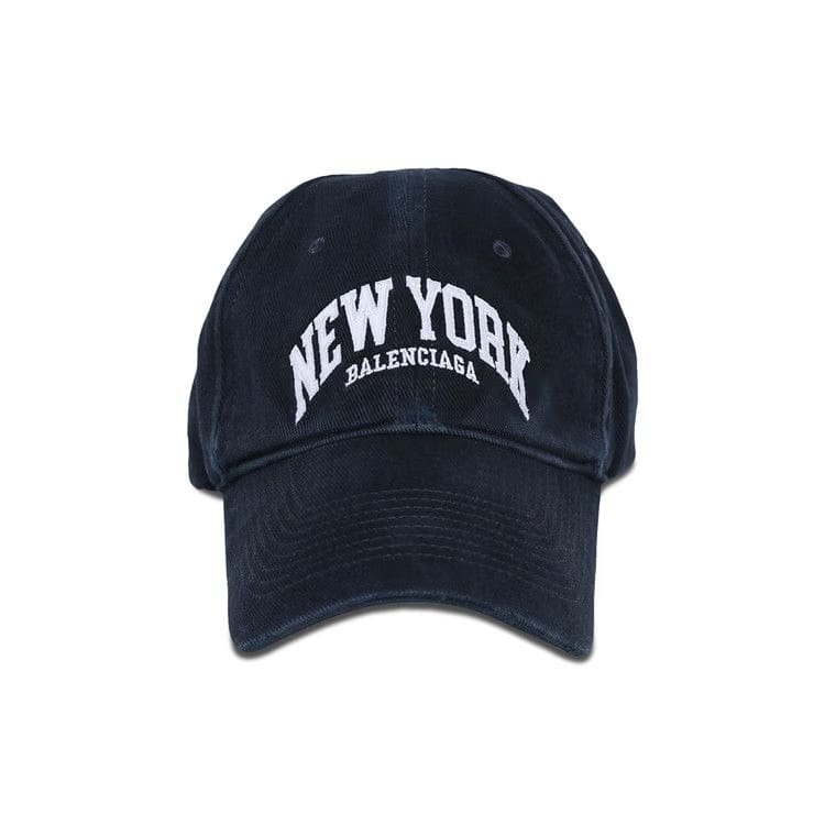 Balenciaga Ny City Cap Marine Blue/White
