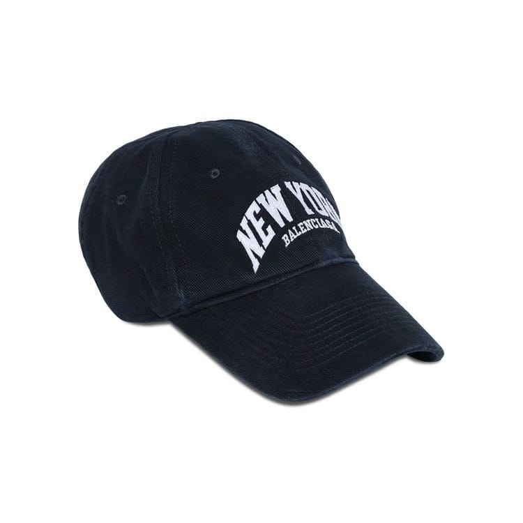 Balenciaga Ny City Cap Marine Blue/White
