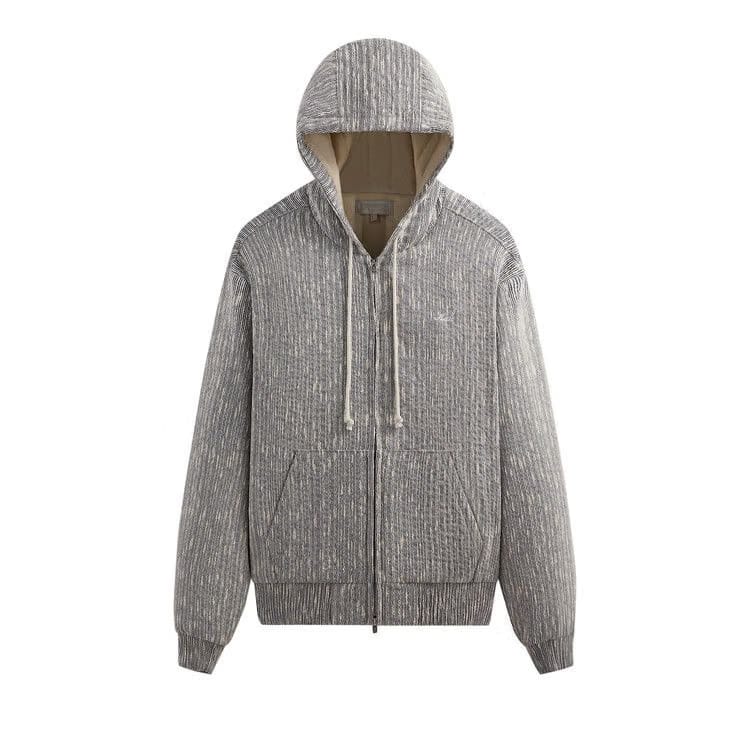 Kith Slub Boucle Sierra Zip Hoodie Ink