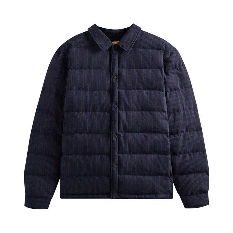 Kith Striped Dover Shirt Jacket Nocturnal