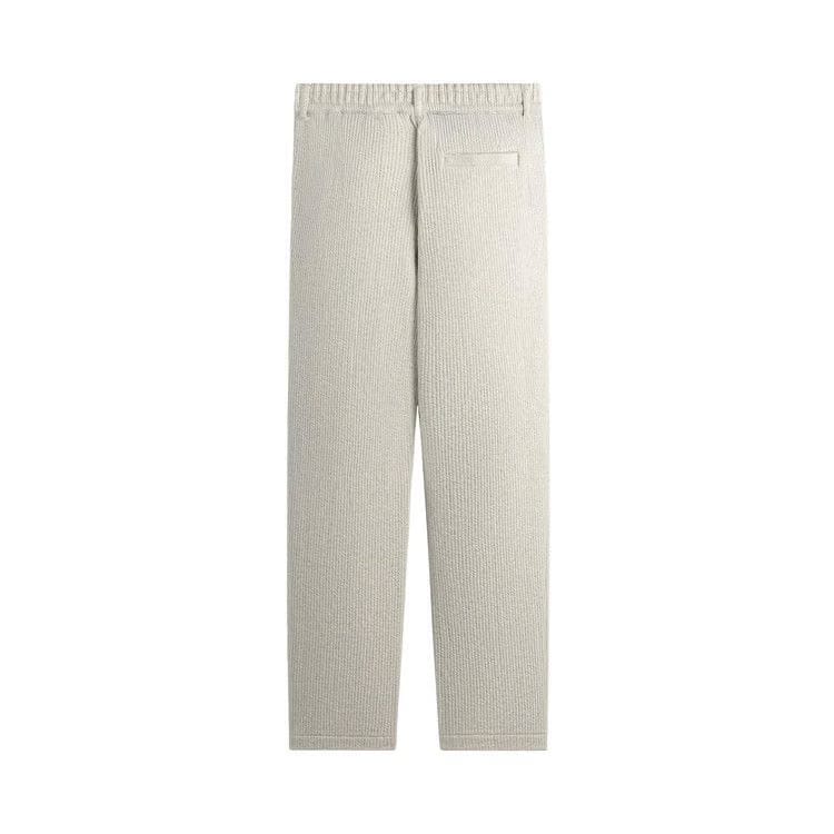 Kith Striped Interlock Garrison Pant Light Heather Grey