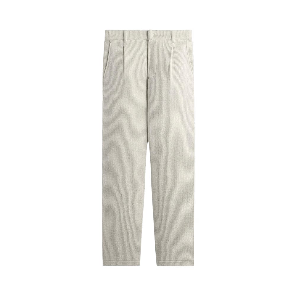 Kith Striped Interlock Garrison Pant Light Heather Grey