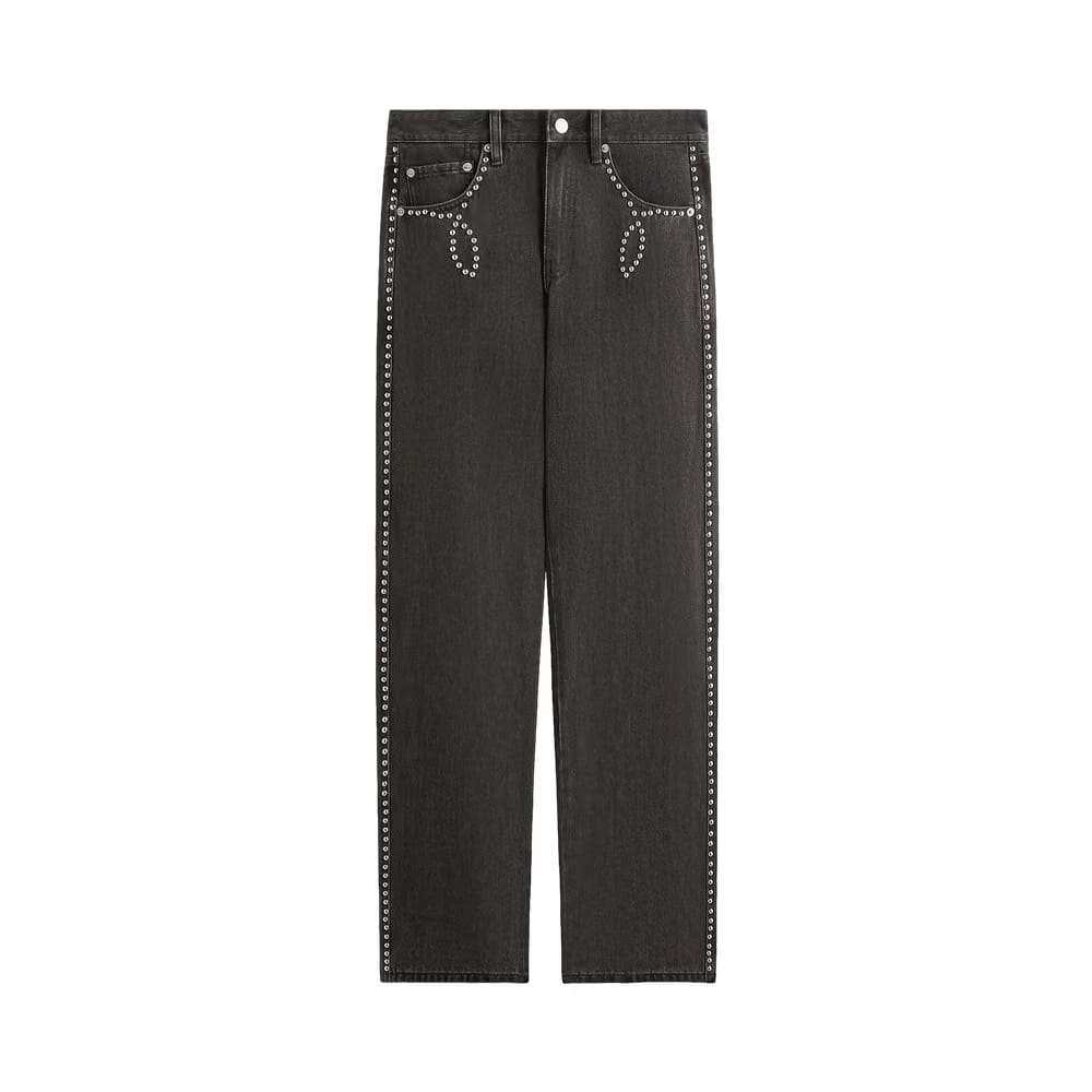 Kith Studded Denim Webster Chill Xavier Wash