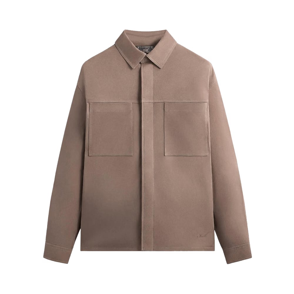 Kith Suede Ace Shirt Factor