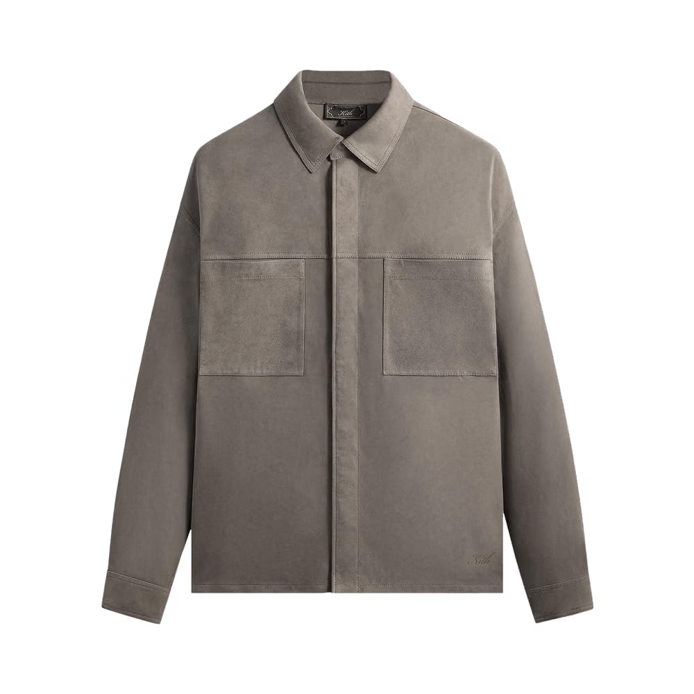 Kith Suede Ace Shirt Slight