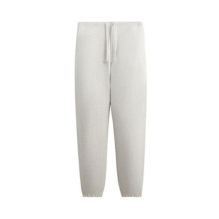 Kith Sueded French Terry Emmons Sweatpant Light Heather Grey