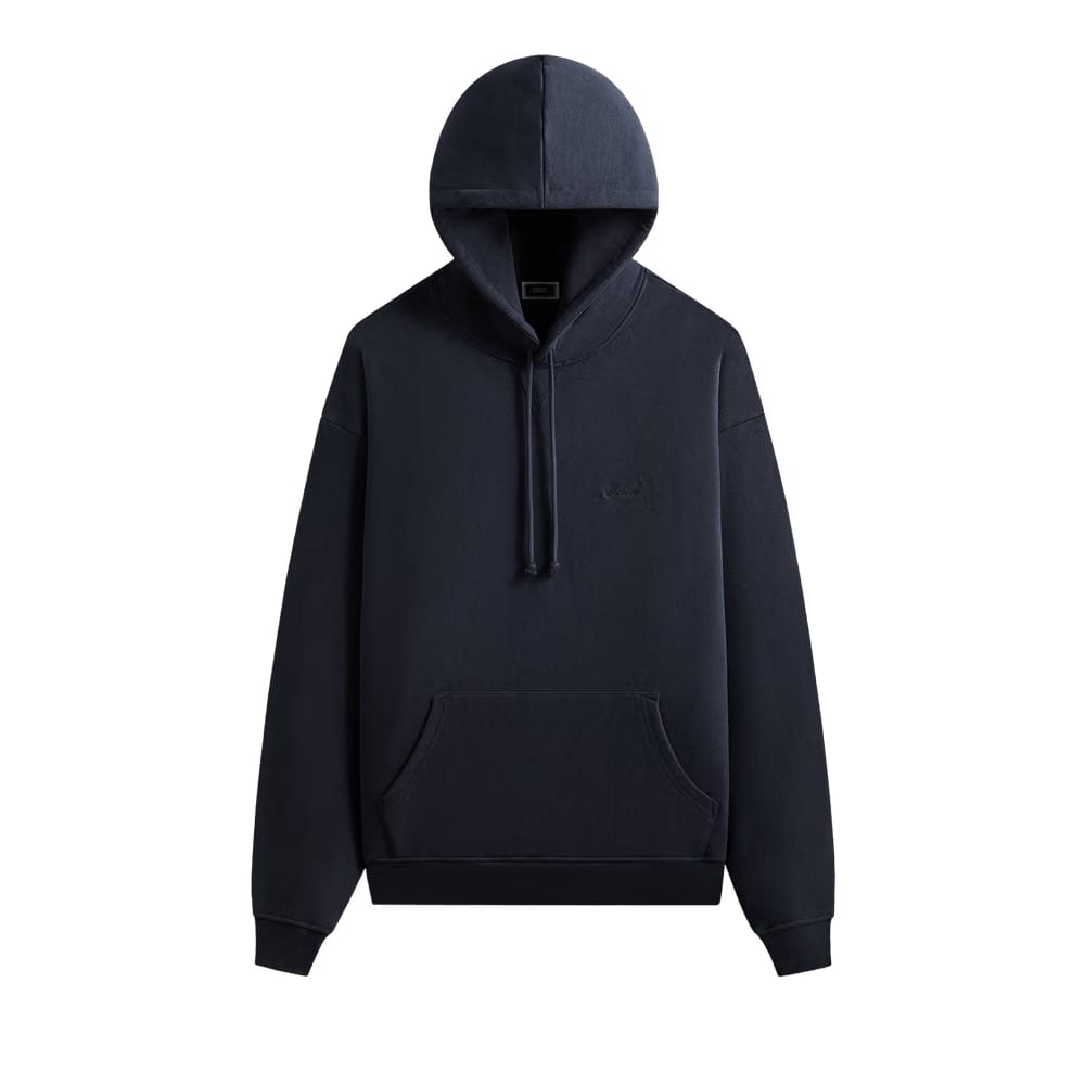 Kith Sueded French Terry Nelson Hoodie Admiral