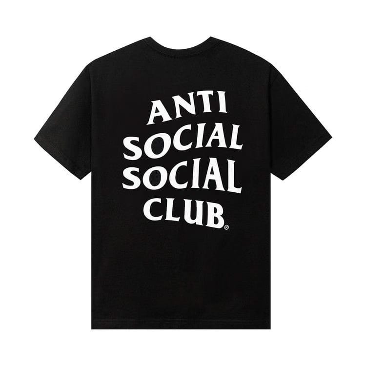 Anti Social Social Club Blocked Logo T-Shirt Black