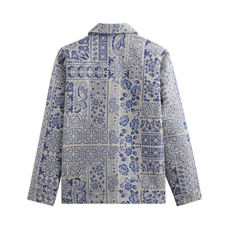 Kith Tapestry Coaches Jacket Sandrift