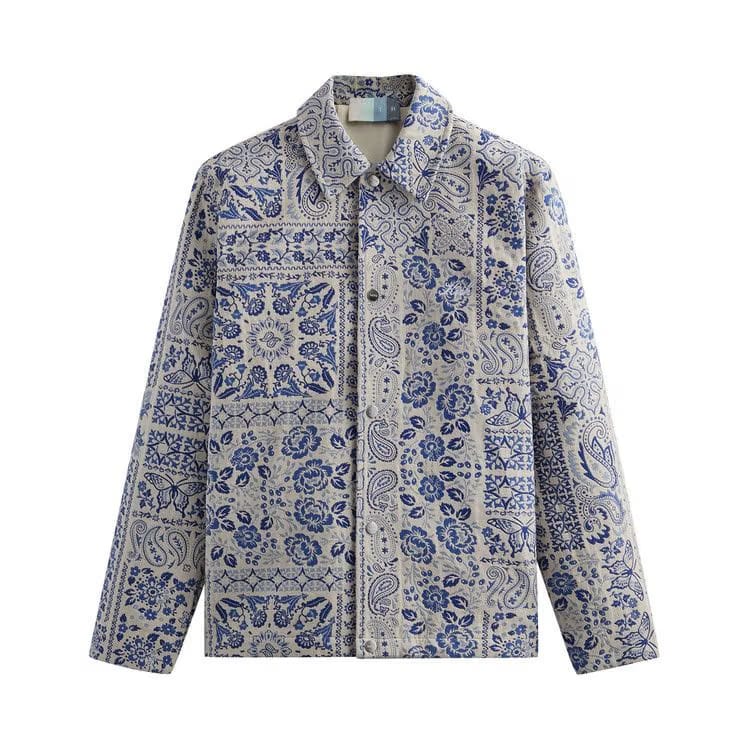 Kith Tapestry Coaches Jacket Sandrift