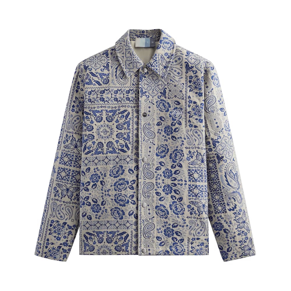 Kith Tapestry Coaches Jacket Sandrift