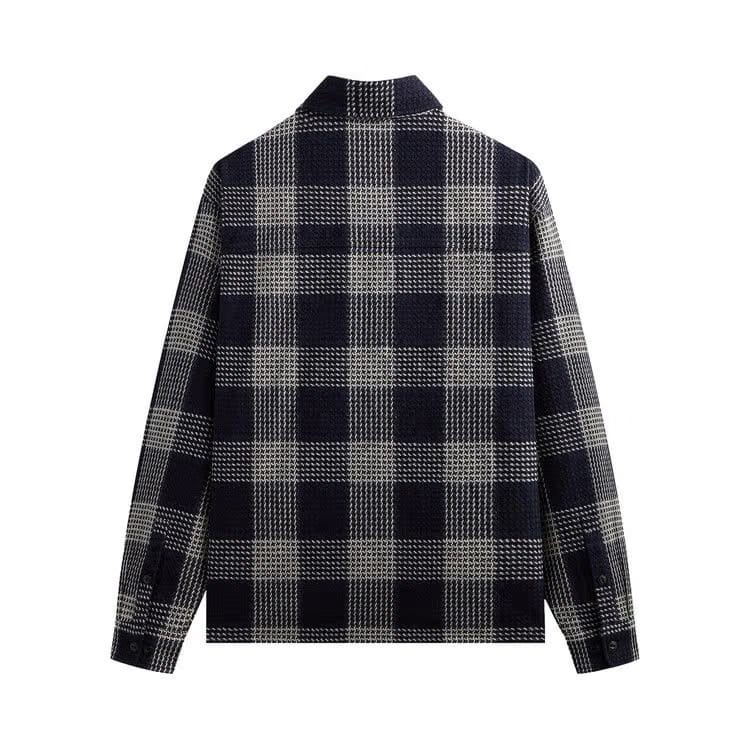 Kith Textured Plaid Deon Shirt Nocturnal