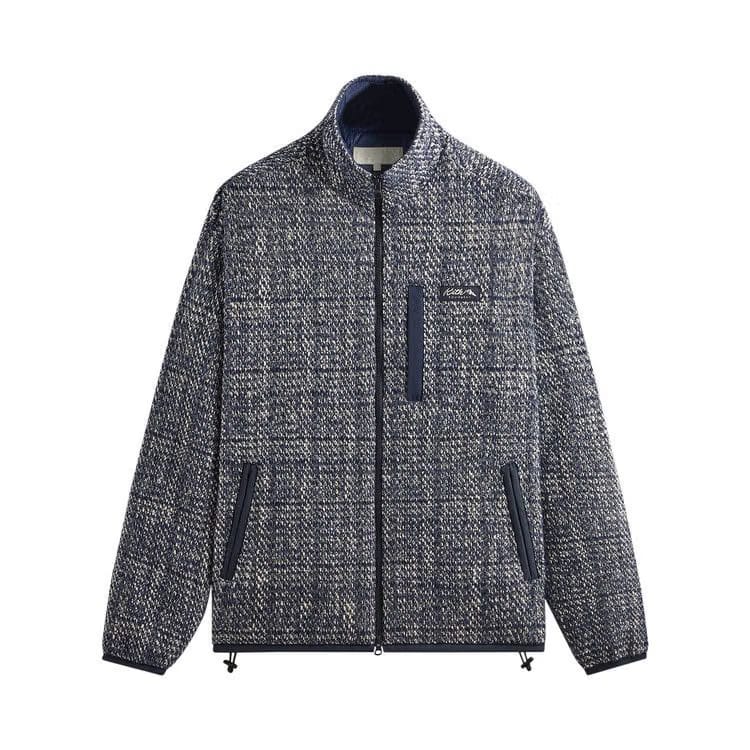 Kith Textured Tweed Claremont Full Zip Cave