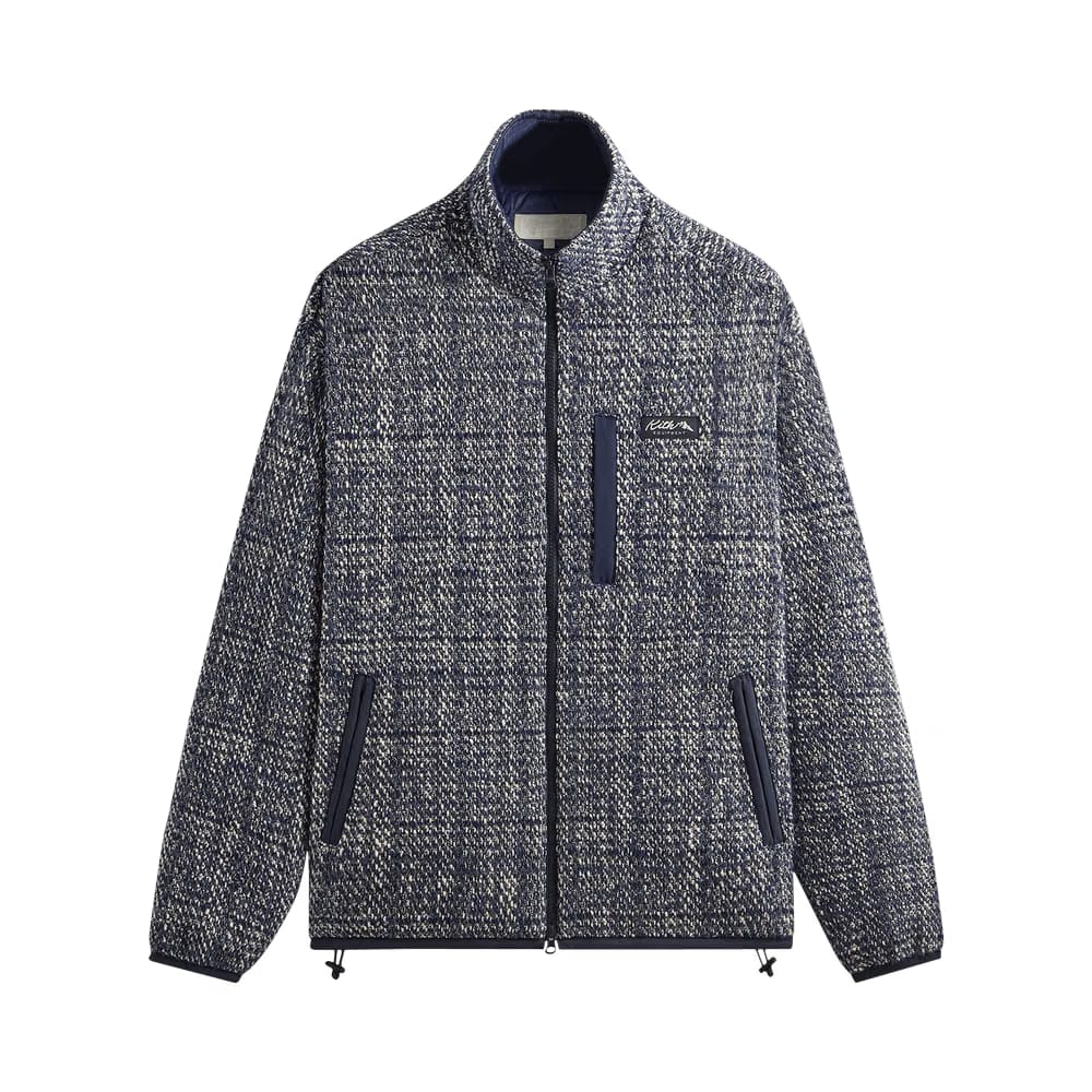 Kith Textured Tweed Claremont Full Zip Cave