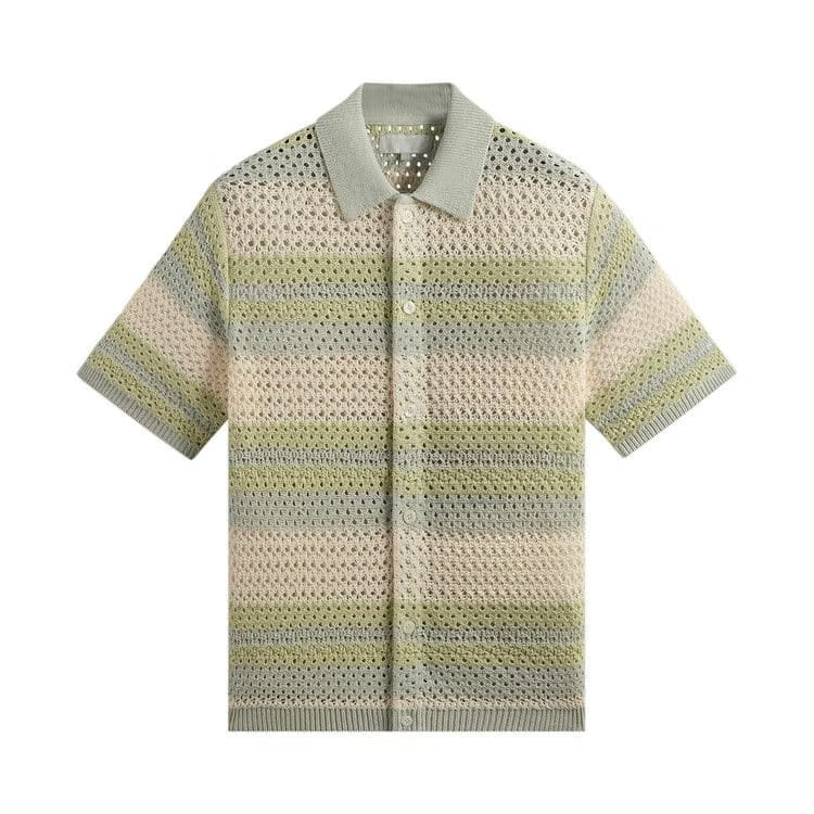 Kith Thompson Crochet Button Down Shirt Breath