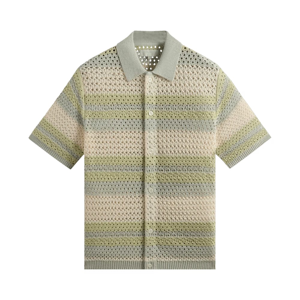 Kith Thompson Crochet Button Down Shirt Breath