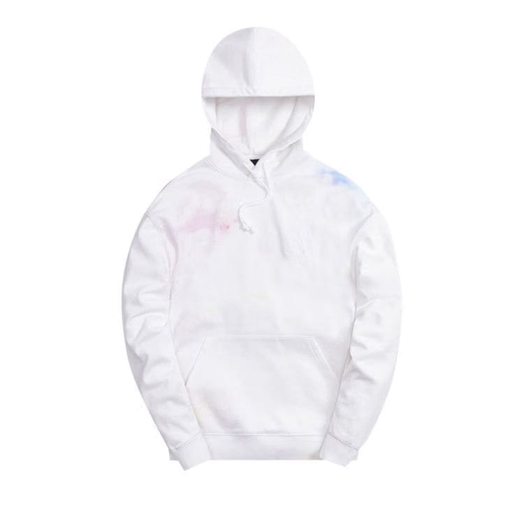 Kith Tie Dye Williams III Hoodie White/Red