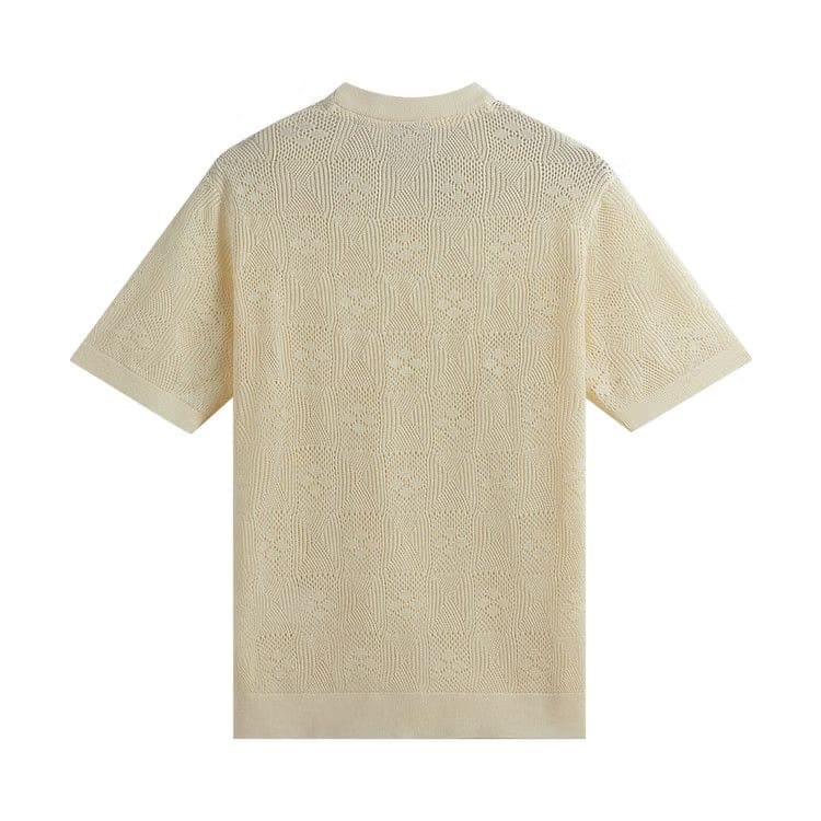 Kith Tilden Crochet Shirt Sandrift
