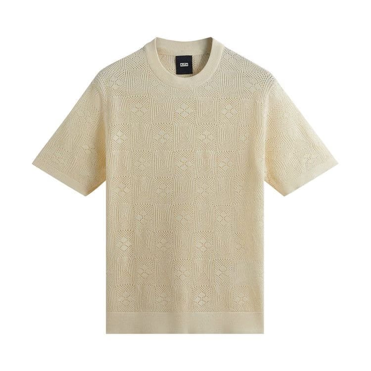 Kith Tilden Crochet Shirt Sandrift