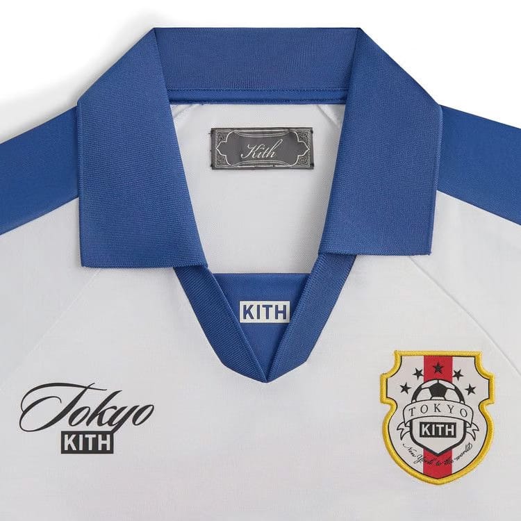 Kith Tokyo 5 Year Anniversary Jason Ii Soccer Top White