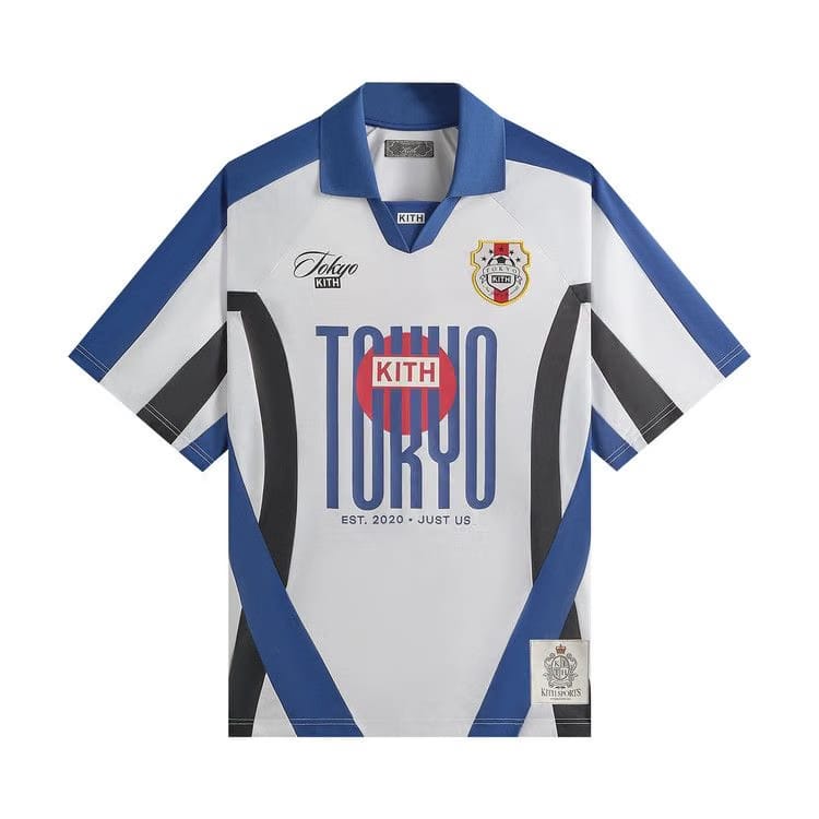 Kith Tokyo 5 Year Anniversary Jason Ii Soccer Top White