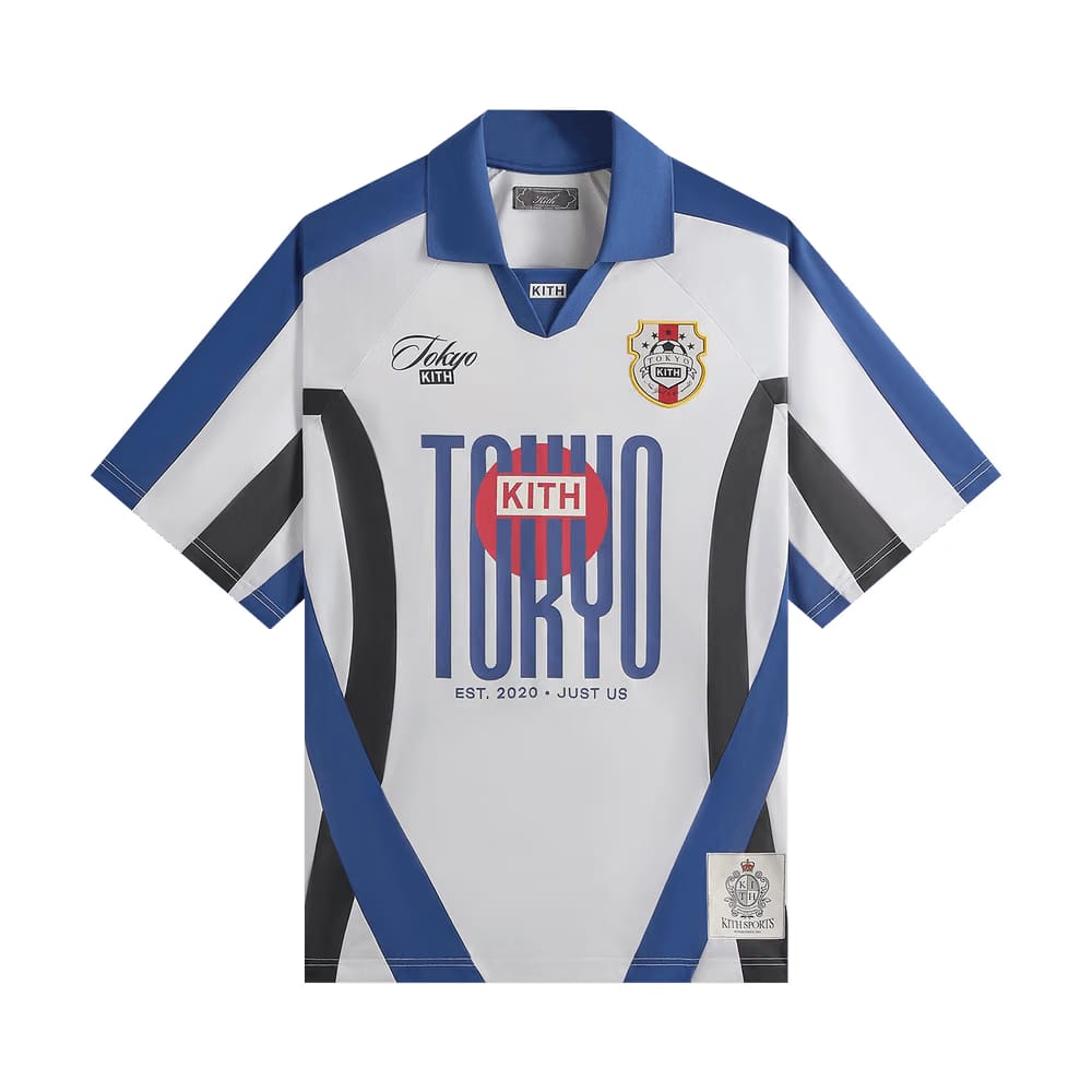 Kith Tokyo 5 Year Anniversary Jason Ii Soccer Top White