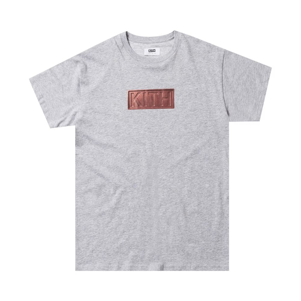 Kith Treats Chocolate T-Shirt Heather Grey