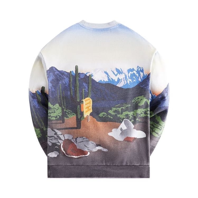 Kith Treats Desert Sunrise Nelson Crewneck Helium