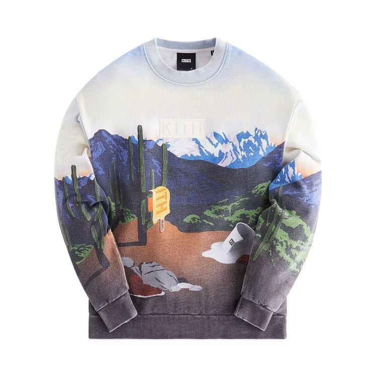 Kith Treats Desert Sunrise Nelson Crewneck Helium