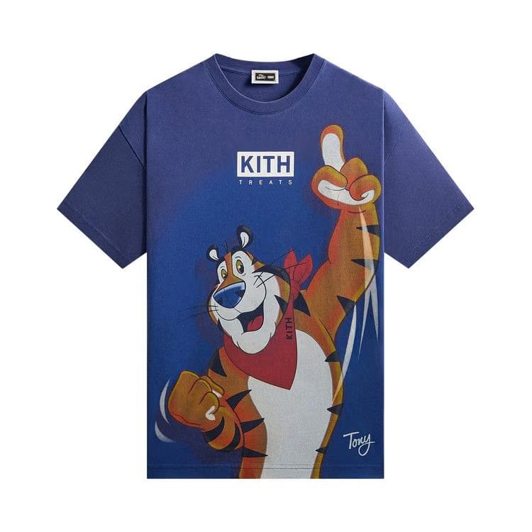 Kith Treats For Kellogg’s Frosted Flakes Cereal & Tony The Tiger Vintage T-Shirt Current