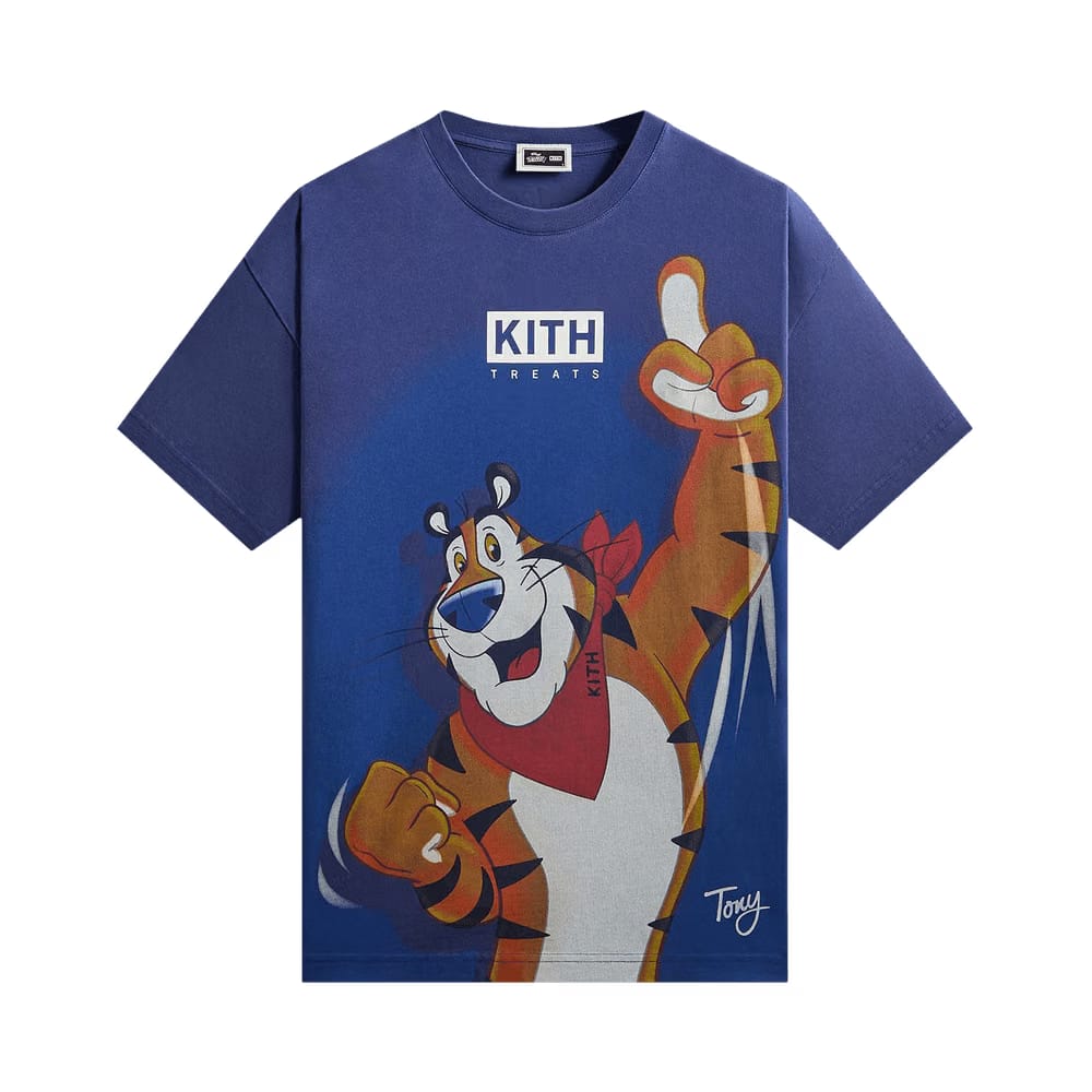 Kith Treats For Kellogg’s Frosted Flakes Cereal & Tony The Tiger Vintage T-Shirt Current