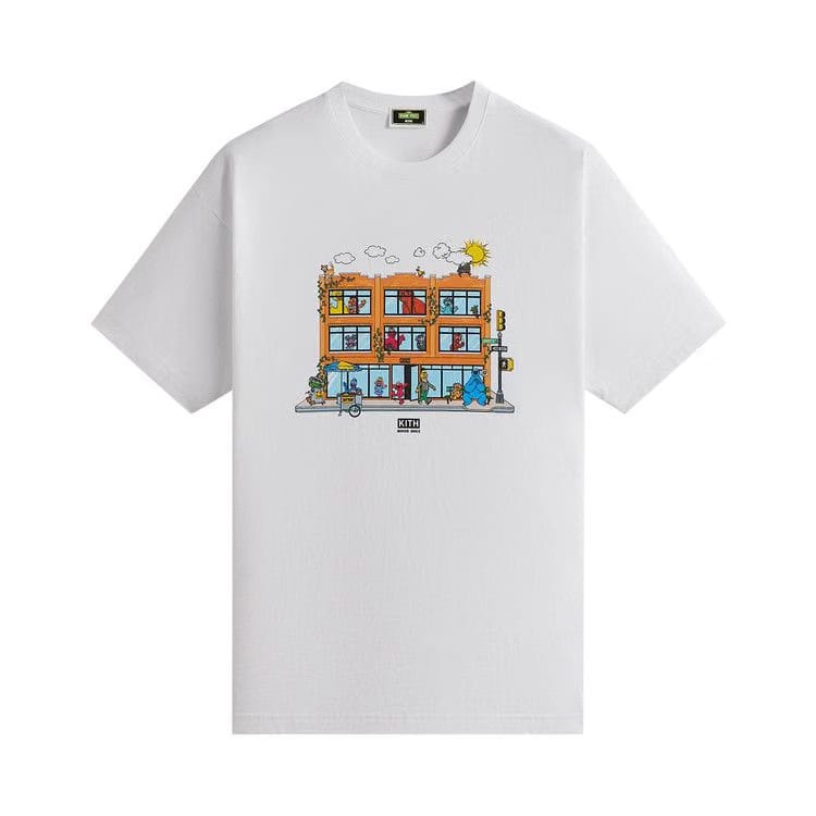 Kith x Sesame Street Store T-Shirt White