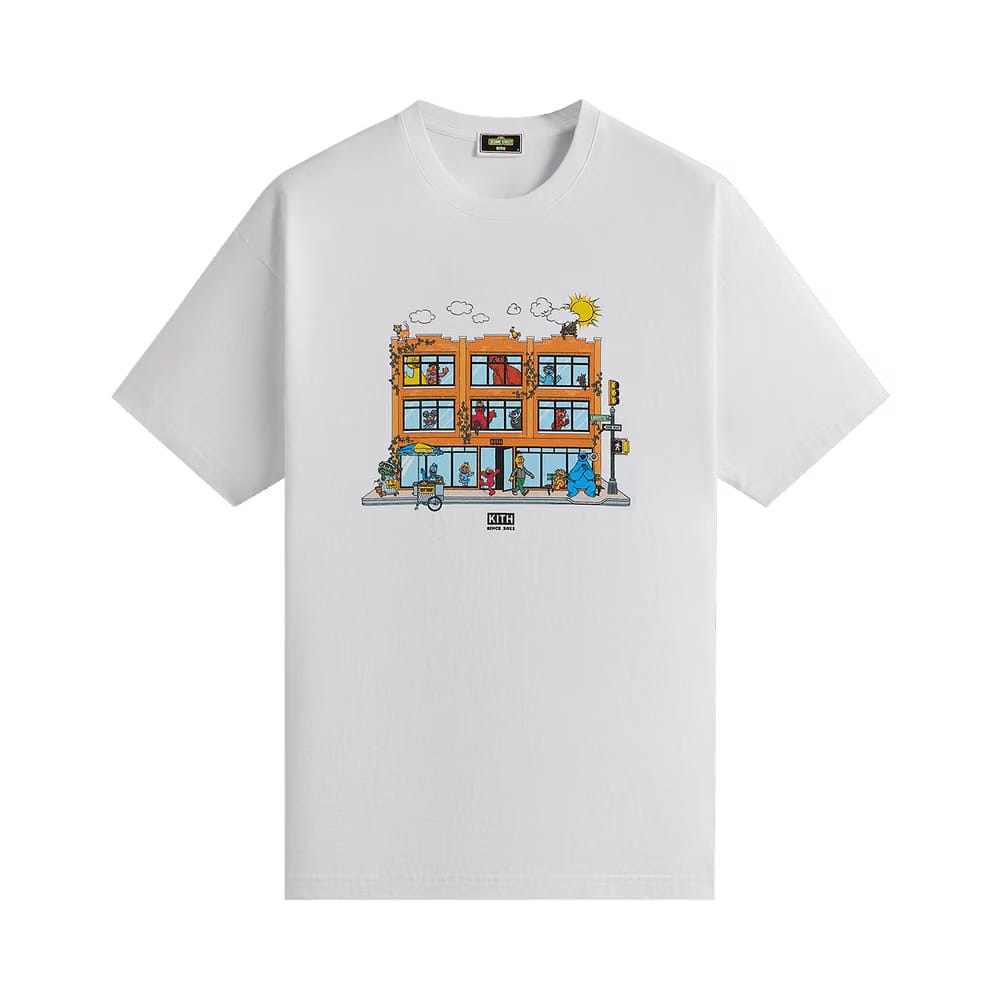 Kith x Sesame Street Store T-Shirt White