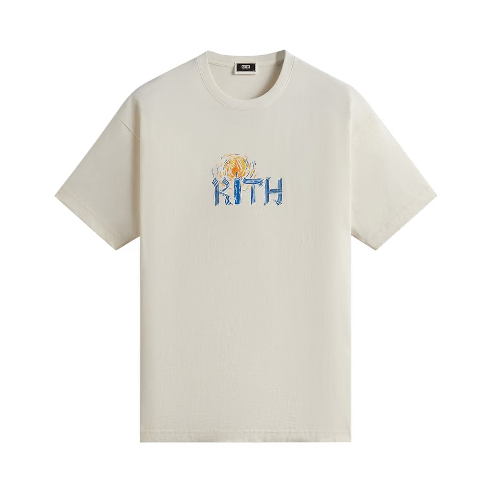 Kith Treats Hanukkah Shamash T-Shirt Sandrift