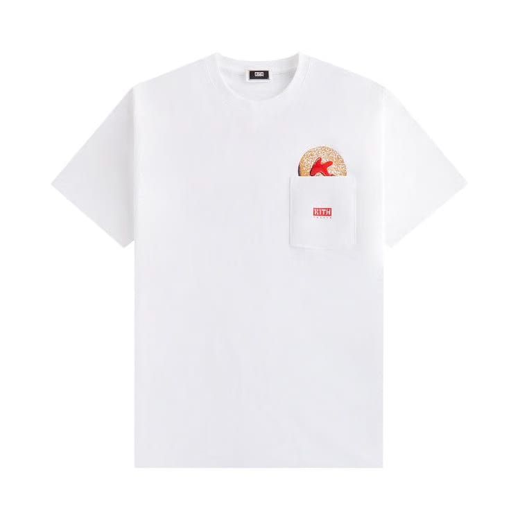 Kith Treats Jelly Doughnut Pocket T-Shirt White