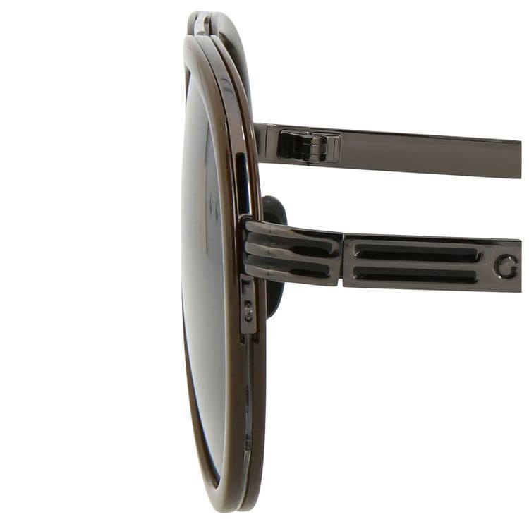 Gucci Aviator Sunglasses Brown/Ruthenium Grey