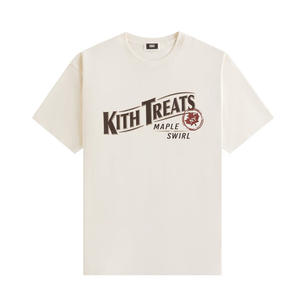 Kith Treats Leaf Vintage T-Shirt Sandrift