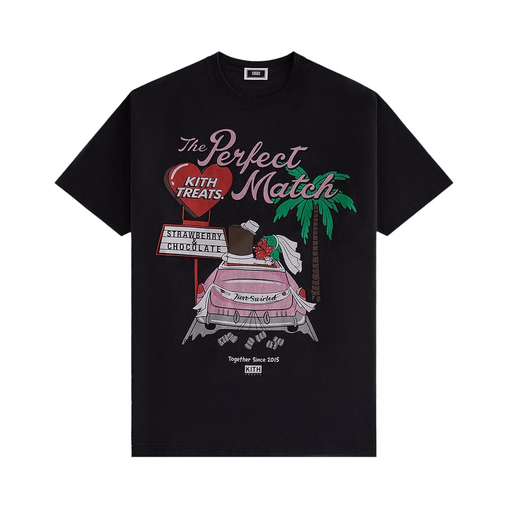 Kith Treats Perfect Match Vintage T-Shirt Black